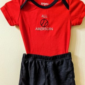6-9 month matching set